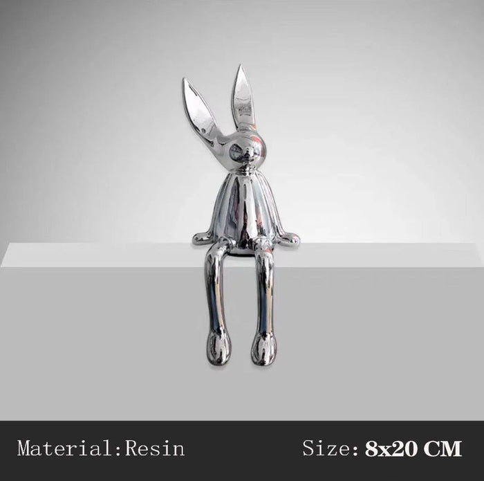 Nordic-Styled Rabbit Statue - cocobear