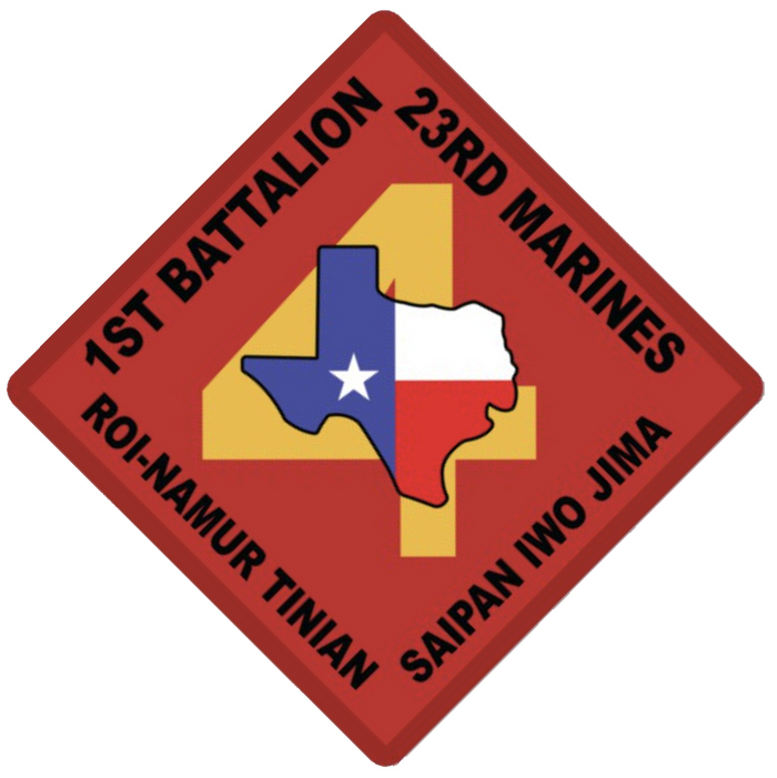 Officially Licensed 1st Bn 23rd Marines Sticker