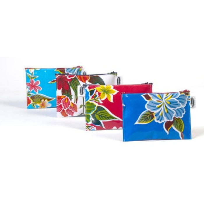 freckled sage assorted oilcloth pouches