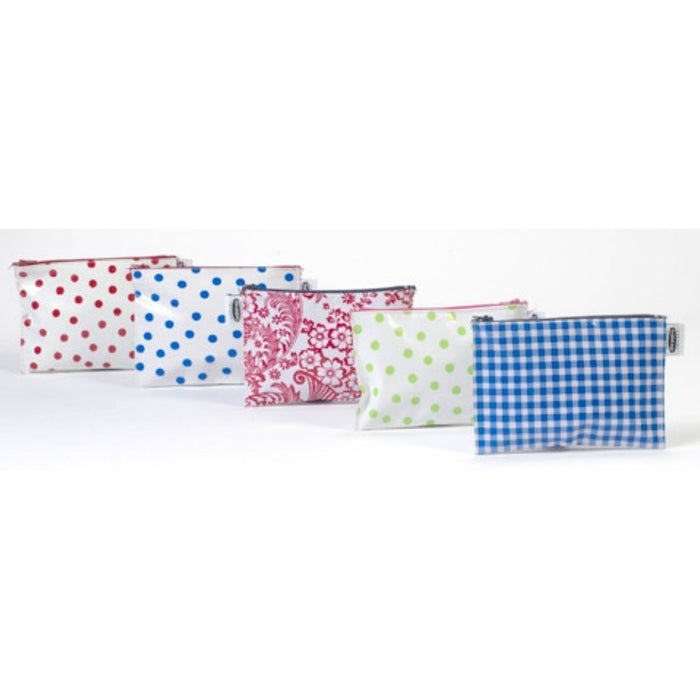 freckled sage assorted oilcloth pouches