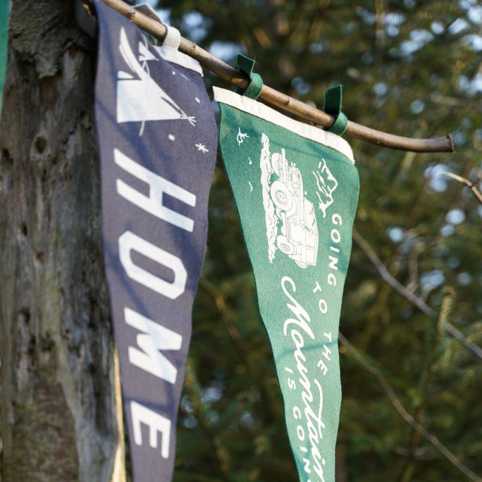 Oxford Pennant "Going to the Mountains" Pennant