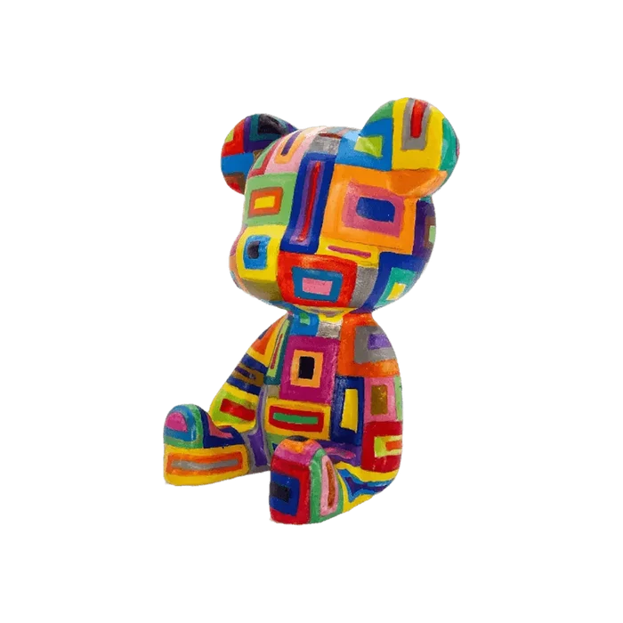Pastel Bear Figure - cocobear