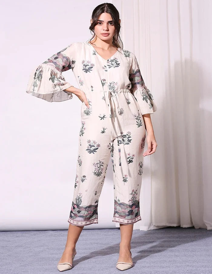 Pastel Floral Jumpsuit