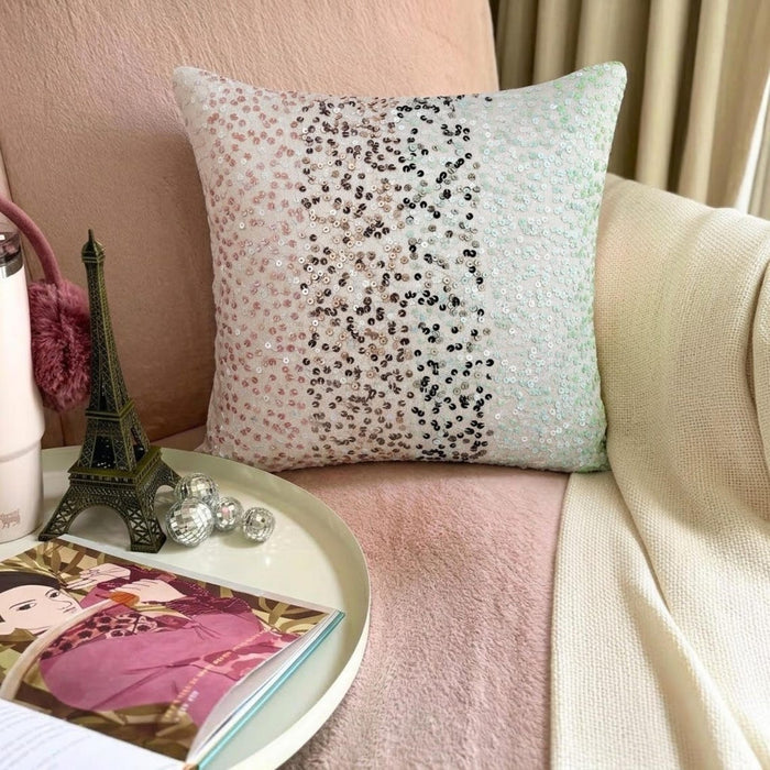 Pastel Ombre - Pastel Art Silk Throw Pillow Cover