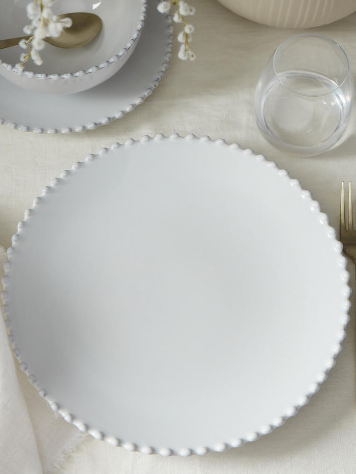Pearl Stoneware Dinner Plate - Set of 6