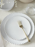 Pearl Stoneware Salad Plate