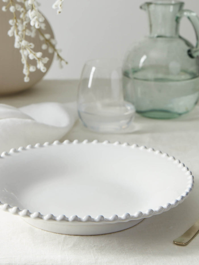 Pearl Stoneware Soup Bowl