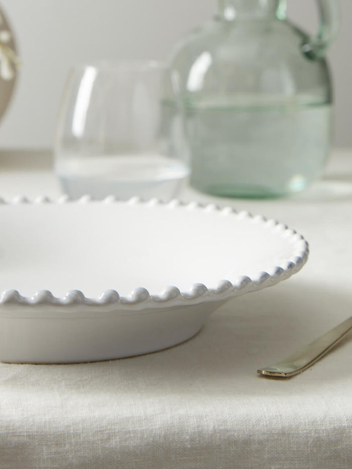 Pearl Stoneware Soup Bowl