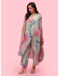 Petals Breeze Kaftan & Pant Set