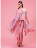 Petals Poetry Kaftan & Dhoti Set