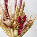 Pink Natural Boho Dried Flower Centerpieces