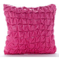 Pink Panther - Hot Pink Faux Leather Decorative Euro Sham