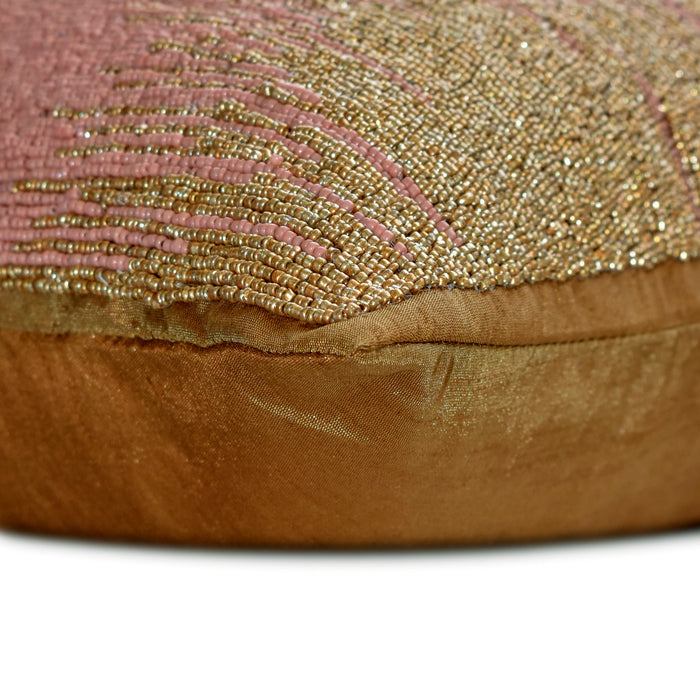 Pink Phenomena - Pink Art Silk Decorative Euro Sham