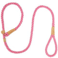 Pink Rope Slip Leash & Collar - Dogs and Horses