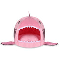 Pink Shark Cave Bed - Dogs and Horses