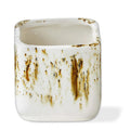 Planter Square White Multi Large #G19378