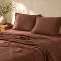 PRE-ORDER: Sheet Set — Aged Mahogany