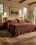PRE-ORDER: Ultra-Lightweight 6 Layer Blanket — Aged Mahogany