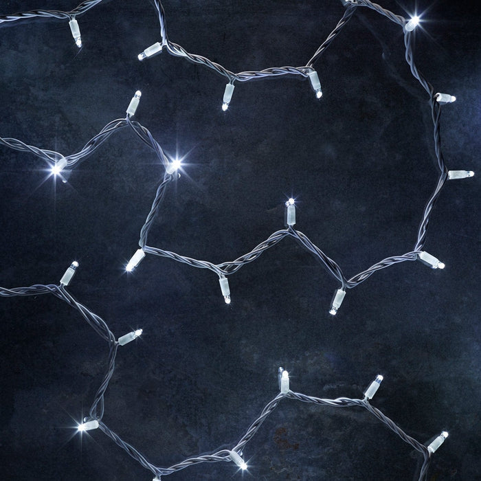 Pro Connect 40m 400 White Connectable String Lights White Cable