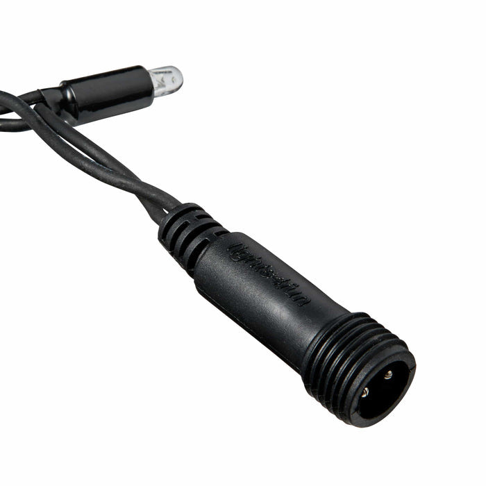 Pro Connect 8m 400 Warm White Sparkling Connectable Icicle Lights White Cable