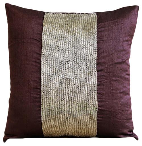 Purple Center Euro Sham