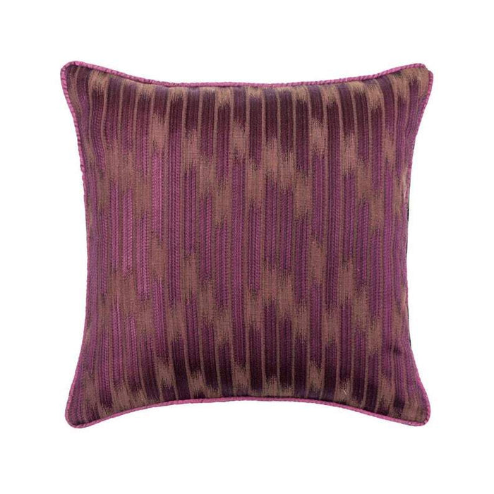 Purple Treat Silk Decorative Euro Sham
