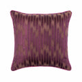 Purple Treat Silk Throw Pillow Cover