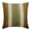 Quilted Ombre Striped Decorative Euro Sham
