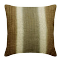 Quilted Ombre Striped Throw Pillow Cover