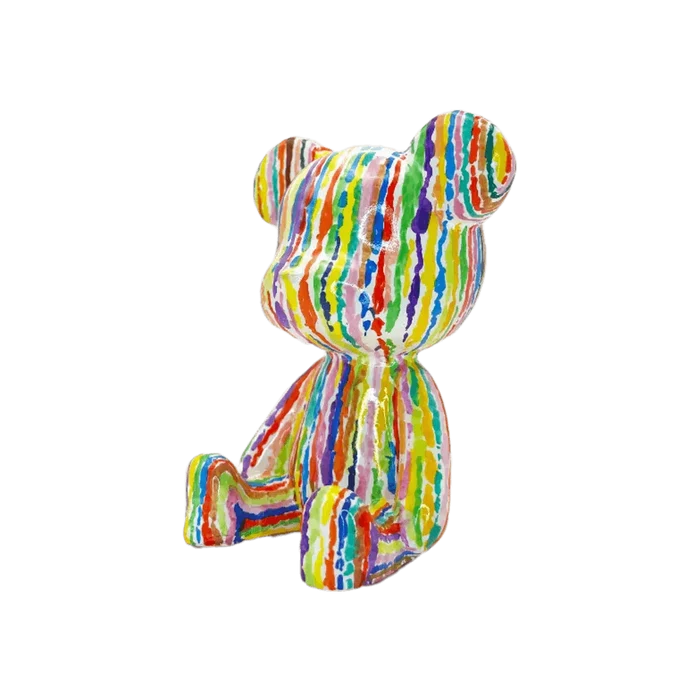 Rainbow Bear Figure - cocobear