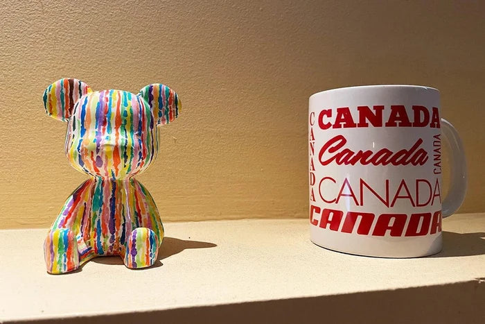 Rainbow Bear Figure - cocobear