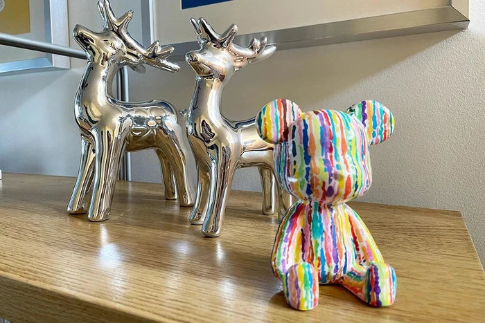 Rainbow Bear Figure - cocobear