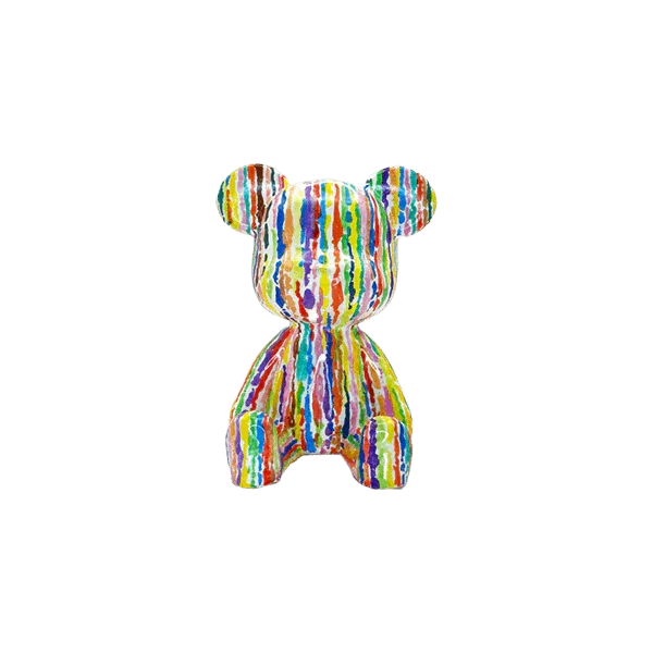 Rainbow Bear Figure - cocobear