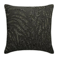 Raving Night Beaded Decorative Euro Sham