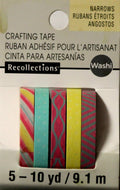Recollections Sherbet Narrows Designer Crafting Washi Tape - SCRAPBOOKFARE
