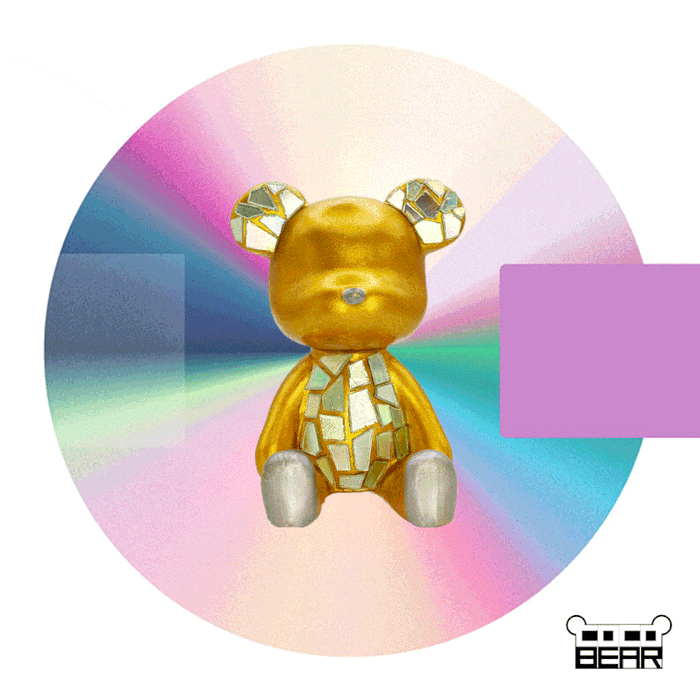Reflection Bear Figure - cocobear