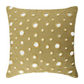Reflections - Beige Cotton Canvas Decorative Euro Sham