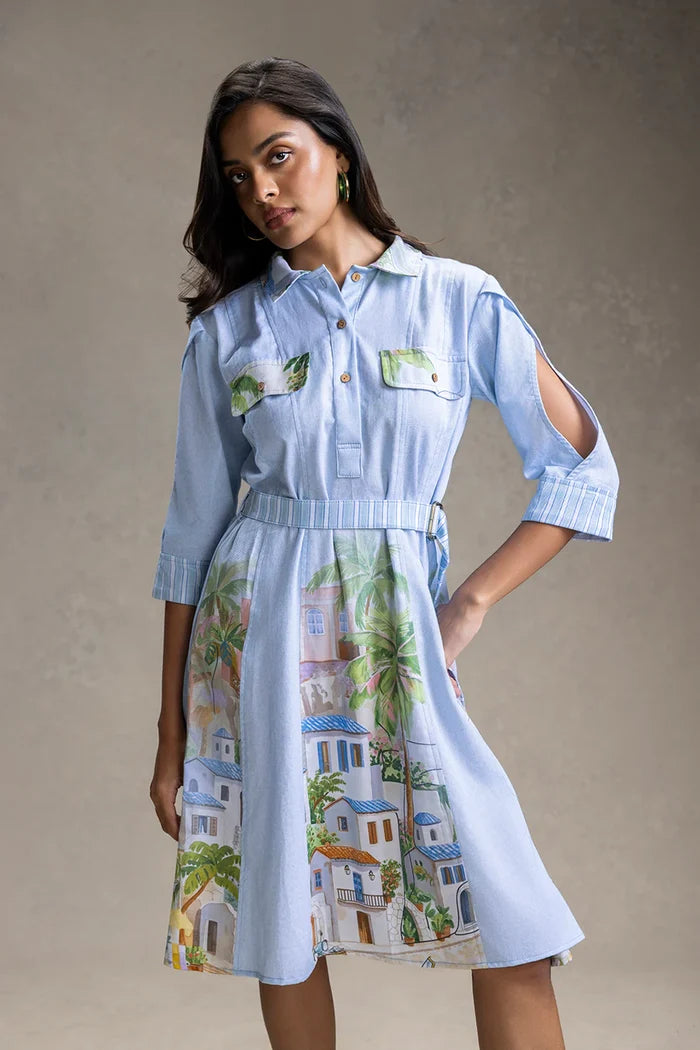 Reviera  Flared Dress