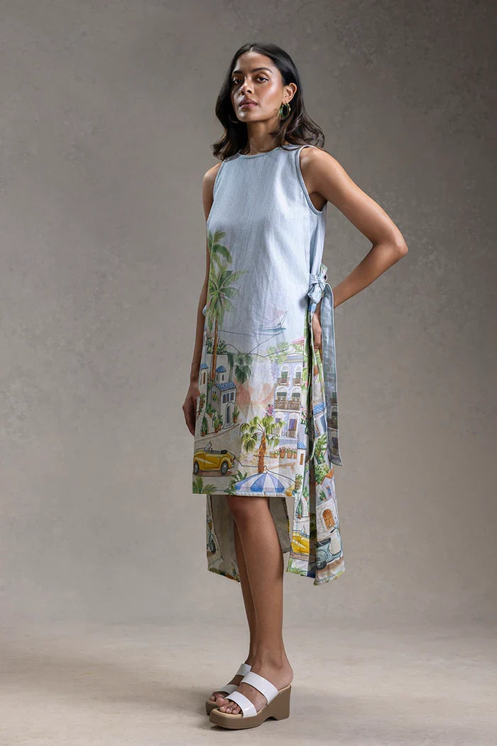 Reviera Paneled Dress