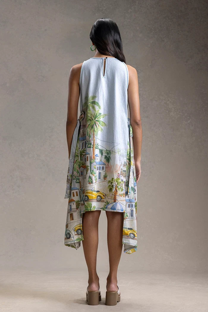 Reviera Paneled Dress