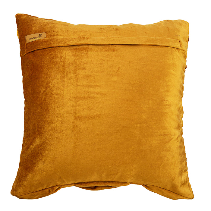 Rich Golden Beauty - Gold Velvet Throw Pillow Cover
