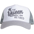 RL - Queen - Dark Gray Adjustable Trucker Hat #23616