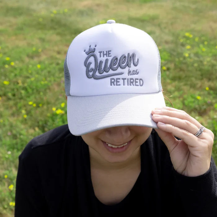 RL - Queen - Dark Gray Adjustable Trucker Hat #23616