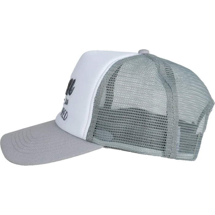 RL - Queen - Dark Gray Adjustable Trucker Hat #23616