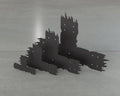 Rough Wood Style T Brackets - Various Sizes - Madison Iron and Wood
