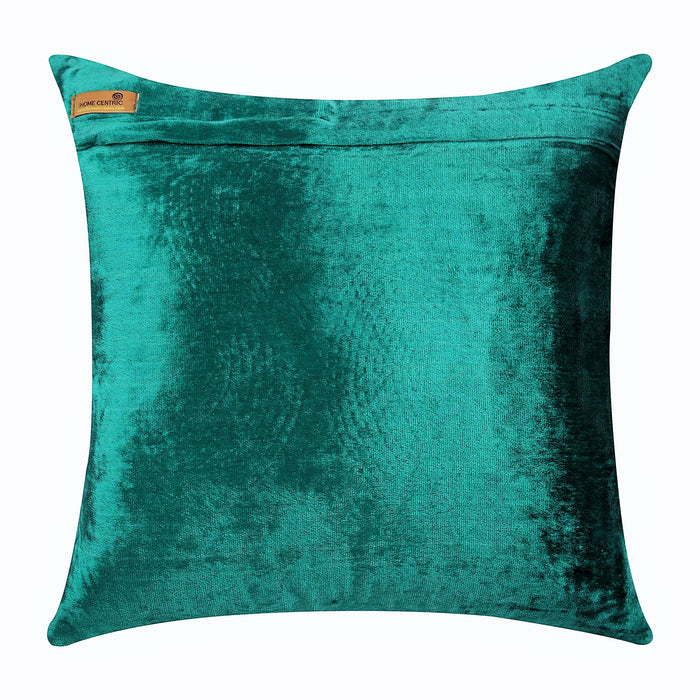 Royal Duke - Peacock Green Velvet Decorative Euro Sham