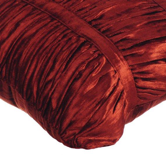 Rust Beauty - Rust Velvet Decorative Euro Sham