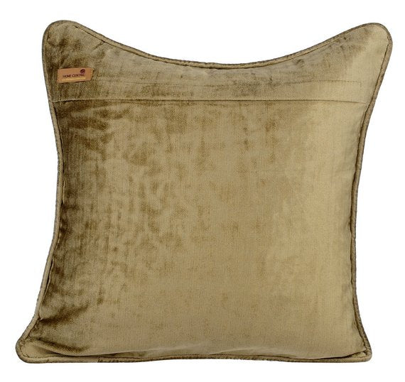 Sage Green Knots - Sage Green Velvet Decorative Euro Sham