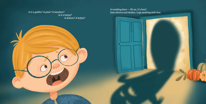 Sam & the Samhain Scare, by Kathleen Converse & Hanna Sultanova