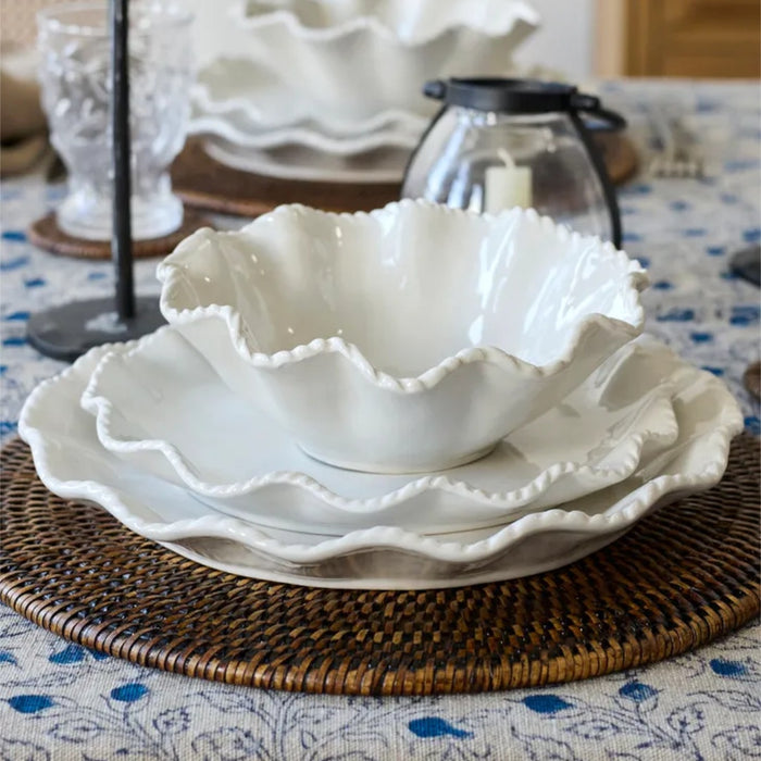 Scallopia Rope Ceramic Bowl